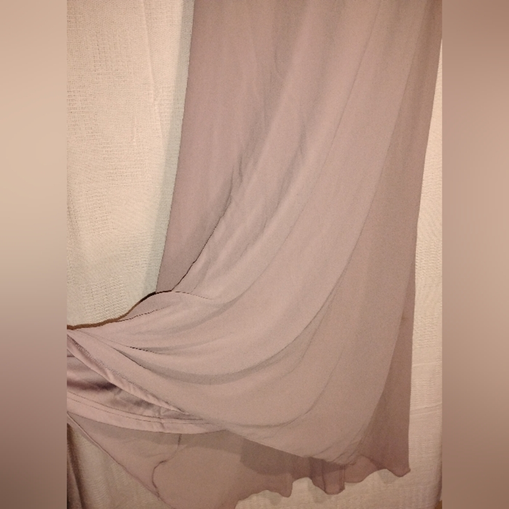 Tfnc London Elegant Gray Sleeveless Dress Size 10 - Picture 5 of 9